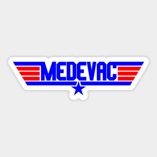 Medevac Callsign Top Gun Sticker